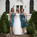 Betsy with her bridesmaids